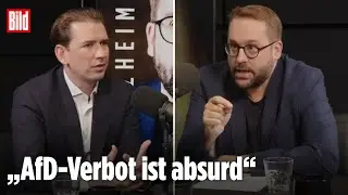 Sebastian Kurz: AfD-Verbotsverfahren, Putin, Trump, Politik-Rückkehr | RONZHEIMER.