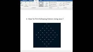 Program to print diamond pattern in java | #java