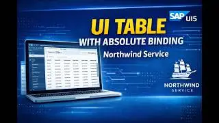 SAP UI5 UI Table with Absolute Binding | Northwind Service Tutorial | BAS Step-by-Step