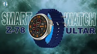 SMARTWATCH Z-78 ULTRA com ILHA  DINÂMICA,BÚSSOLA UNBOXING!
