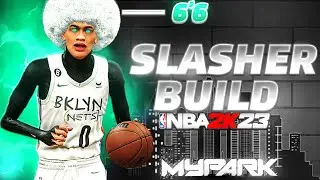 *NEW* RARE SLASHER BUILD IS A GLITCH ON NBA 2K23-BEST 6’6 GUARD BUILD + BADGES