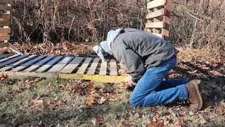 Building A Simple Rack To Hold Firewood