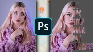 text portrait effect by using clipping mask in photoshop tutorial| Photoshop Tutorials
