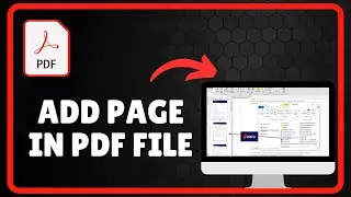 How to ADD PAGE IN PDF FILE