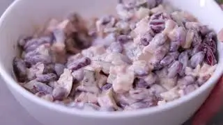 KIDNEY BEAN SALAD - Tasty and Easy Bean Salad Recipe