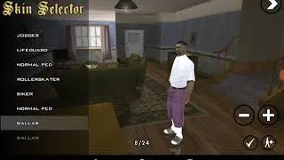 GTA SA Android - Some Beta Gangs + SWAT!!! (6 Skins)