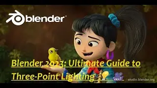 Blender 2023: Ultimate Guide To Three-Point Lighting 💡🎥