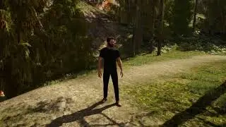 The Castle environment in Unreal Engine 5 - playable