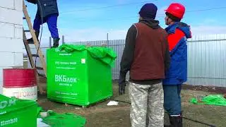 69.  Подключили трёхфазное электричество за 550 рублей  Счётчик на столбе, строим дом сами