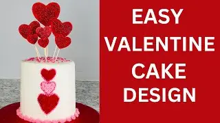 How To Decorate A Valentine Cake