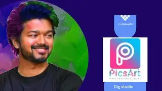 PicsArt oil painting photo editing//PicsArt air colouring tutorials