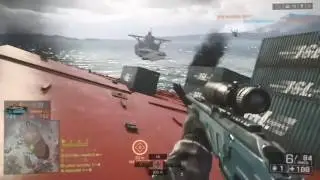 BF4 Headshot no piloto do Helicoptero