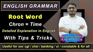 How to Use Root Words in English Vocabulary _ Chron(Time) Root Word in English