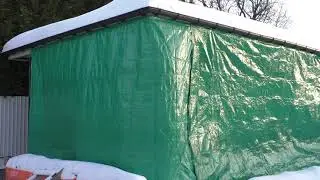 Как выбрать строительный тент # construction tent # 施工帐篷