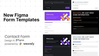 New Style Templates to Build Data Collecting Forms in Figma