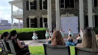Addie's first ballet recital