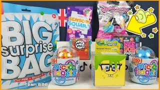 FIDGET AND SQUISH SPECIAL! Unboxing fidget toys and squshies