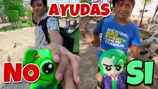 Experimento social te quedas el dinero o donas alguien que lo necesite 😳
