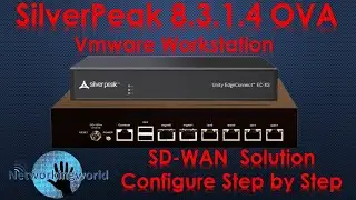 SDWAN Silverpeak orchestrator installation VMware workstation | 