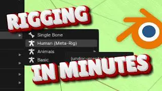 Rig ANYTHING in Blender in 5 Minutes With Rigify!