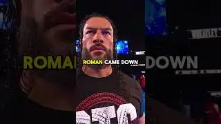 Roman Reigns Returns To The WWE 😱 #shorts #romanreigns #wwe