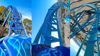 Every Roller Coaster at SeaWorld San Diego! Front Seat POV!