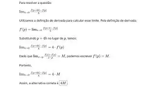 Entendendo Limites e Derivadas: Resolvendo um Problema Fundamental de Cálculo