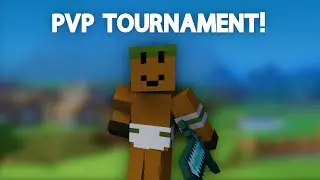 PVP TOURNAMENT LIVE ON MINECRAFT!