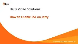 BMC Remedy Mid-Tier: How to Enable SSL Jetty