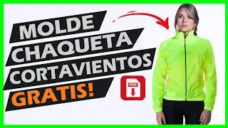 Molde Chaqueta Rompevientos l Molde Chaqueta Cortavientos