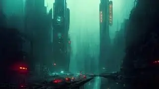 Dark and Mysterious Ambient Music - Epic Cyberpunk Ambient