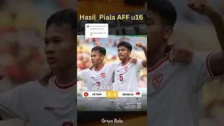 Mantap!!! Timnas Indonesia Bantai Vietnam 5 Goal Tanpa Balas #hasilbolatadimalam #timnas #timnasu16