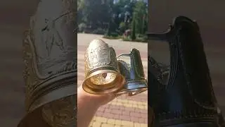 Дорогой и редкий алюминиевый подстаканник‼️Он может стоять у вас дома‼️#ссср #винтаж  #барахолка