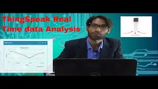 Real time temperature data monitoring system using ThingSpeak