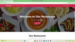 🍴Responsive Restaurant Website Project In PHP With Source Code
