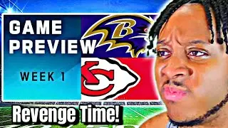 RAVENS FAN reacts to Baltimore Ravens vs. Kansas City Chiefs | 2024 Week 1 Game Preview
