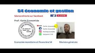 Economie monétaire et financière S4 Révision générale