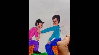 Don't worry dear it's alright #shorts #drawingskill #drawing #art