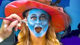 Spiderweb Witch Face Paint | Halloween Face Paint Ideas for Kids | We Love Face Paint