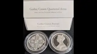 Shocking quality, what the ! The Gothic Crown Portrait 2oz UK Silver Proof coin.