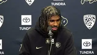 Shedeur Sander Press Conference Stanford