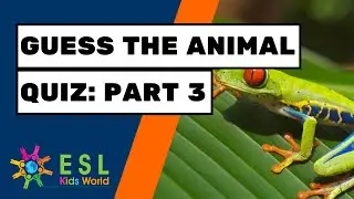 🐸 Guess the Animal Quiz Part 3 | Animals Game for Kids