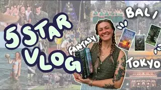 5-Star Showdown ep. 4 FANTASY⚔️✨| Bali and Tokyo Travel Vlog❤️‍🩹✨