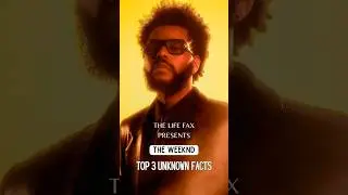 The Weeknd: 3 Unknown Facts #facts #dailyfacts #shorts #theweeknd #houseofballoons #musicstories