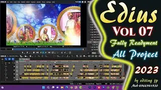edius total automatic project 2023 ! edius 3d online vidhi project 2023! edius project! editing jp !