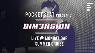 Dim3nsion trance music live mix at Monday Bar Summer Cruise | Full tracklist included