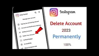 How to delete instagram account permanently | New Updates 2023 | By Sachu Tech Zone