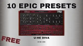 [FREE] 10 Epic Presets – u-he Diva | Sound Demo (No Talking)