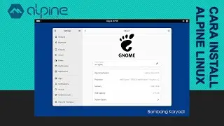 Cara Install Alpine Linux