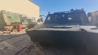 Застегиваем гусянку МТЛБ, обзор моей газушки!!!
